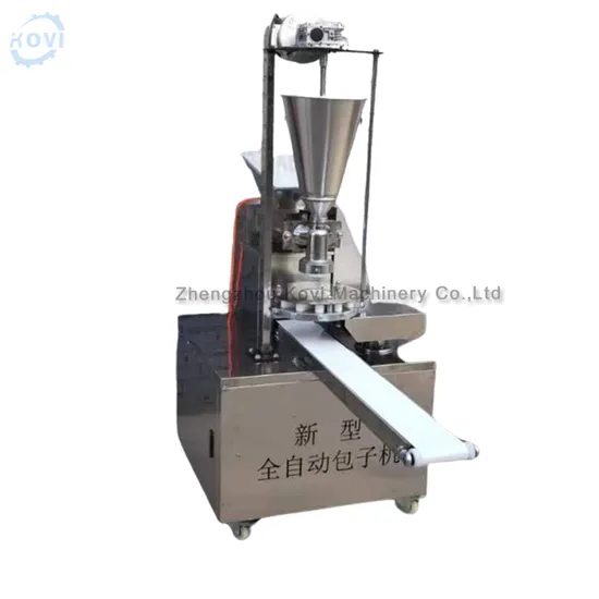 Automatischer Momo-Maker, gedämpfte Maschine zur Herstellung gefüllter Brötchen, Füllung Baozi Philippines Siopao Maker Machine