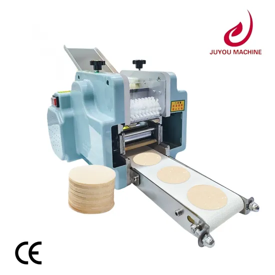 Multifunktionale Gyoza Wonton Dumpling Skin Wrapper Making Formmaschine