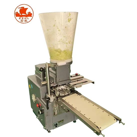 Halbautomatische Gyoza-Verpackungsmaschine/Japanische Knödelherstellungsmaschine Preis
