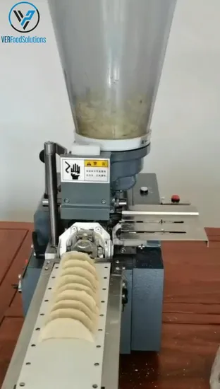 Heiße verkaufende halbautomatische Knödel-/Gyoza-/Pierogi-Maschine für den gewerblichen Gebrauch
