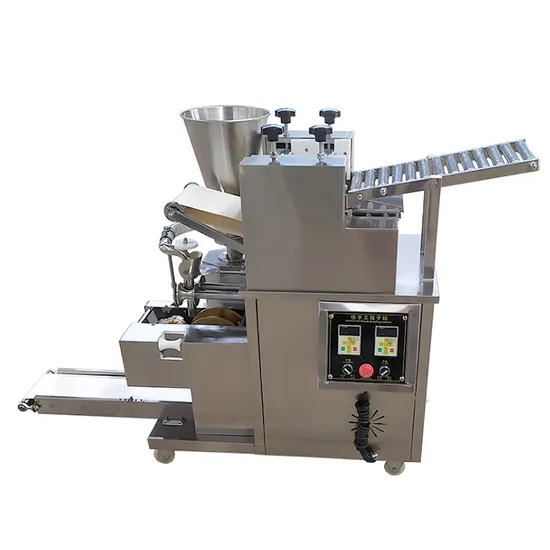 Chinesische Jiaozi-Maschine, Wonton-Maschine, Samosa-Maschine, vollautomatische Samosa-Faltmaschine, Knödel-Samosa-Maschine
