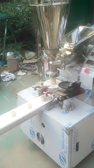 Automatische Maschine zur Herstellung gefüllter gedämpfter Brötchen