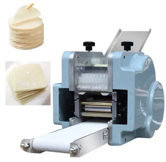 Automatische Momo Empanada Samosa Gyoza Wonton Dumpling Wrapper Maschine