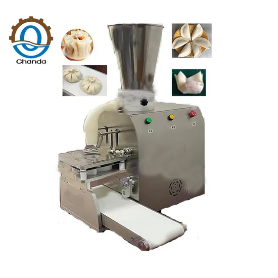 Hochgeschwindigkeits-Baozi Momo-Knödel-Füllungsbrötchen-Herstellungsmaschine/Edelstahl-Siomai-Herstellungsmaschine