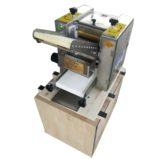 Hochwertige kommerzielle automatische Tisch-Wonton-/Frühlingsrollen-/Gyoza-/Teigtaschen-/Wrapper-Herstellungsmaschine für Restaurants