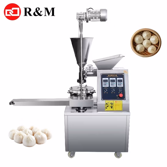 Halbvollautomatische elektrische Momo-Baozi-Brötchen-Xialong-Bao-Ka-Herstellung von Bananen-Bananen-Bananen-Füllknödel-Faltmaschine von RM für zu Hause zum Verkauf in meiner Nähe