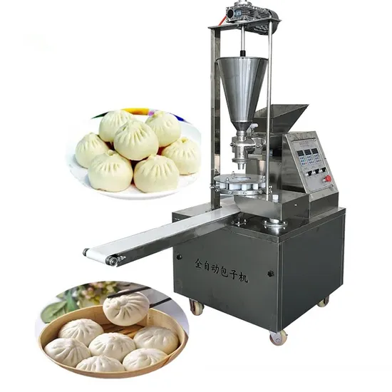 Maschine Automatische kleine gedämpfte gefüllte Brötchen Baozi Momo Herstellungsmaschine Brötchenherstellung Kommerzielle Mantou Herstellungsmaschine