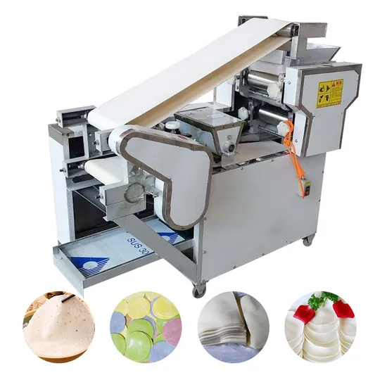 Handteigpresse Pizzaschneider Maschine Wonton Frühlingsrolle Gyoza Hautmaschine