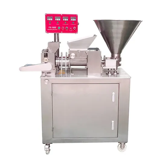 Automatische kantonesische Knödelmaschine Wonton-Knödelformmaschine Knödel-Empanada-Formmaschine