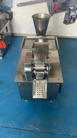 Elektrische automatische Samosa-Knödel-Frühlingsrollen-Wonton-Herstellungsmaschine
