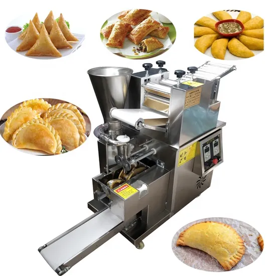 Automatische Maschine zur Herstellung von Frühlingsrollen, Knödeln, Gyoza-Wrappern, Momo, Wonton/Samosa/Empanada, Roti, Tortilla-Teighaut aus Edelstahl