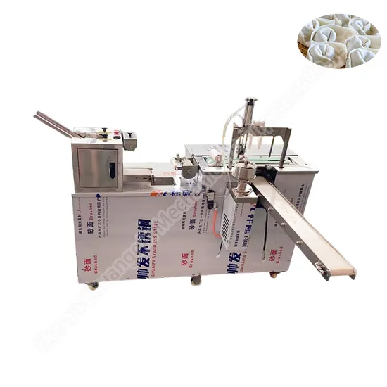 Automatische industrielle Wonton-Maschine Wonton-Maschine mit Wrapper-Herstellung Automatische handgefertigte Wonton-Maschine Kommerzielle Wonton-Rollmaschine