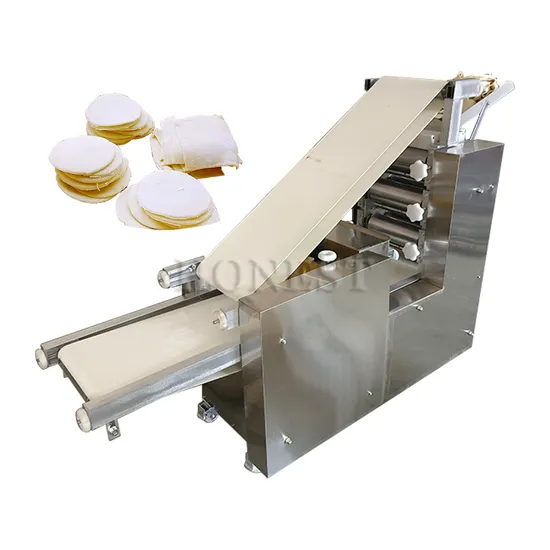 Roti-Maker / Teigtaschen-Maker / Teigtaschen-Wrapper-Maschine / Wonton-Wrapper-Maschine