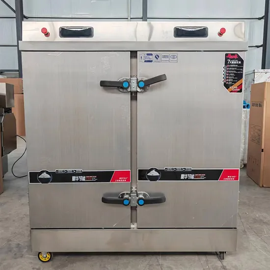 Industrielle kommerzielle Edelstahl Elektro Gas Kuchen Knödel Momo Bun Lebensmittel Reis Dampfer Dampf Dampf Kabinett Maschine
