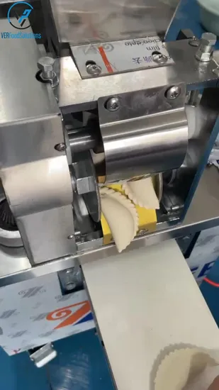 Hochleistungs-Empanada-/Samosa-/Wonton-/Knödel-/Frühlingsrollenmaschine für Bäckereien